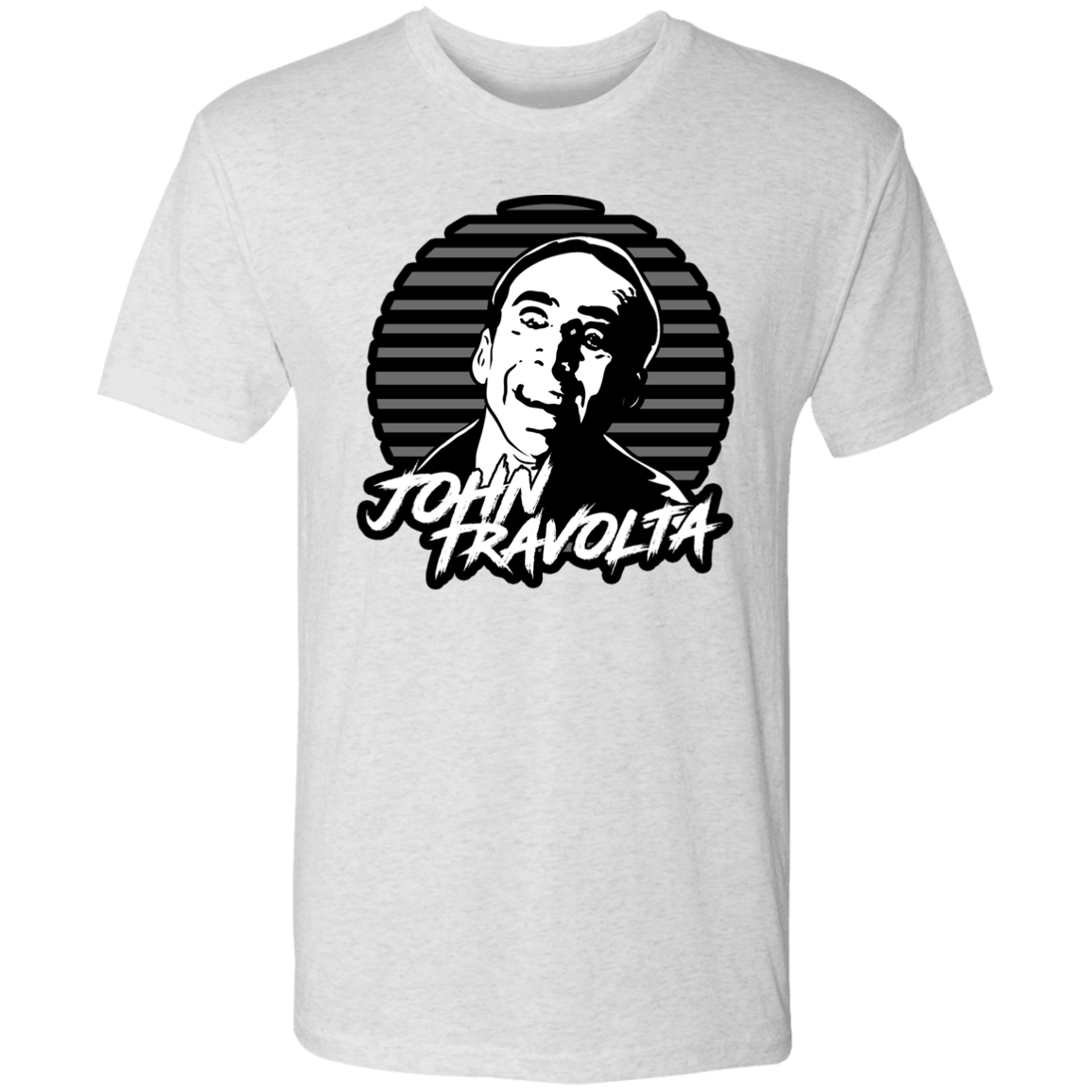 T-Shirts Heather White / S John Travolta Men's Triblend T-Shirt