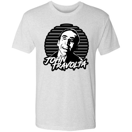 T-Shirts Heather White / S John Travolta Men's Triblend T-Shirt