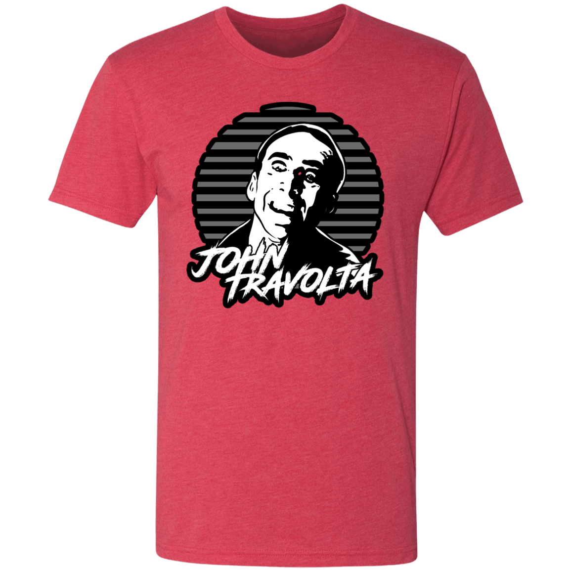 T-Shirts Vintage Red / S John Travolta Men's Triblend T-Shirt