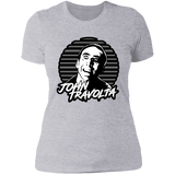 T-Shirts Heather Grey / S John Travolta Women's Premium T-Shirt