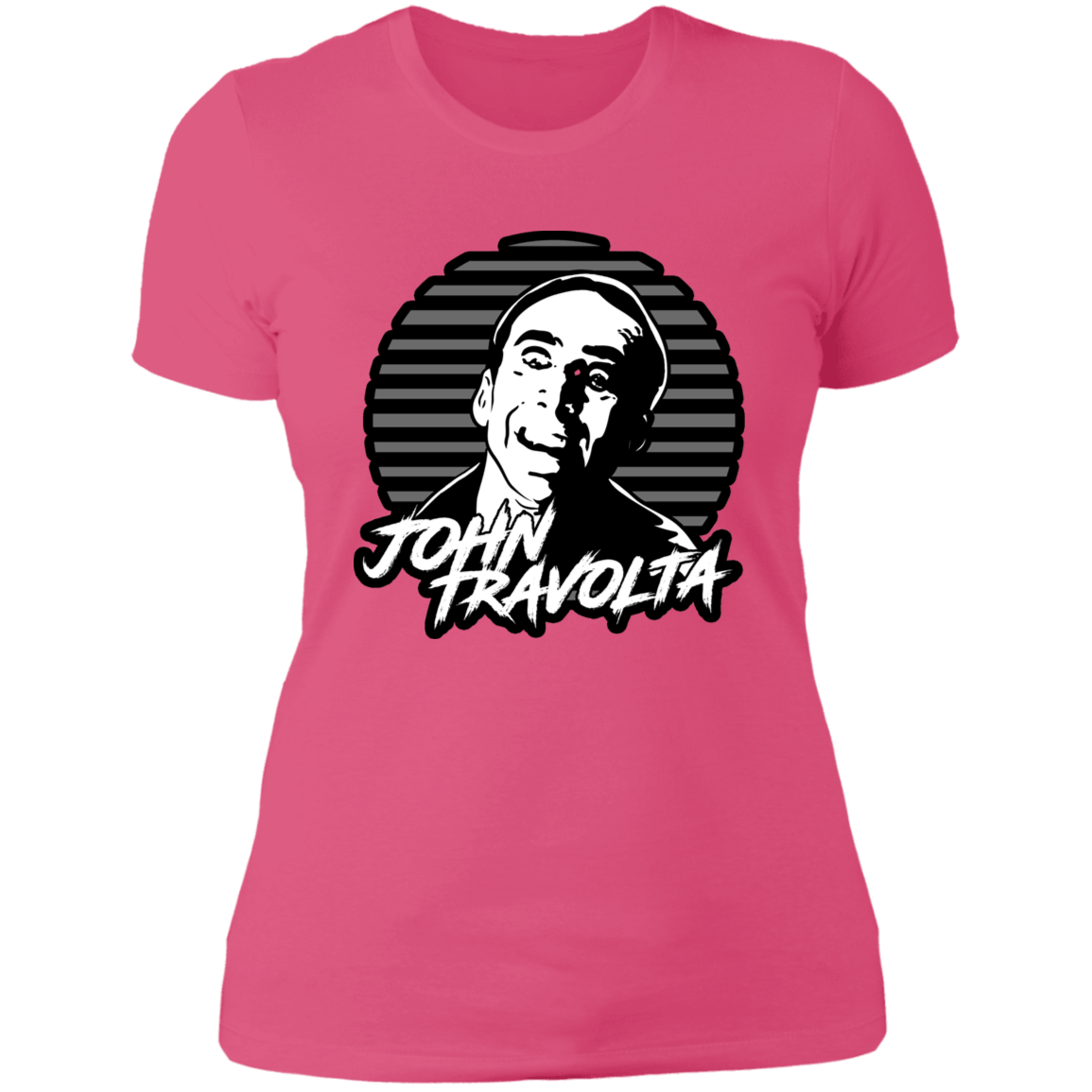 T-Shirts Hot Pink / S John Travolta Women's Premium T-Shirt
