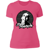 T-Shirts Hot Pink / S John Travolta Women's Premium T-Shirt