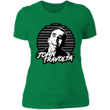 T-Shirts Kelly Green / S John Travolta Women's Premium T-Shirt