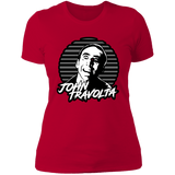 T-Shirts Red / S John Travolta Women's Premium T-Shirt