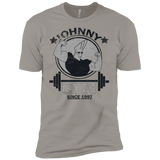 T-Shirts Light Grey / YXS Johnny Gym Boys Premium T-Shirt