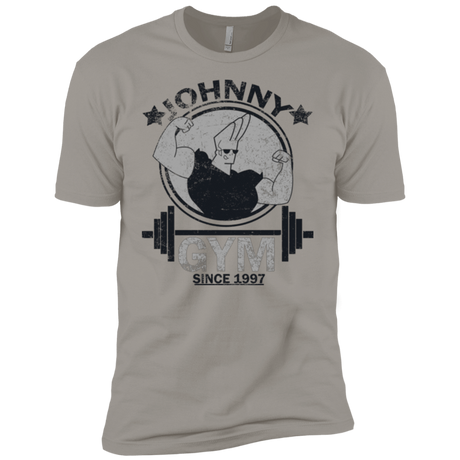T-Shirts Light Grey / YXS Johnny Gym Boys Premium T-Shirt