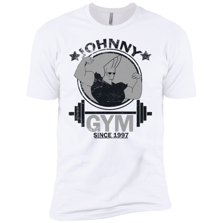 T-Shirts White / YXS Johnny Gym Boys Premium T-Shirt