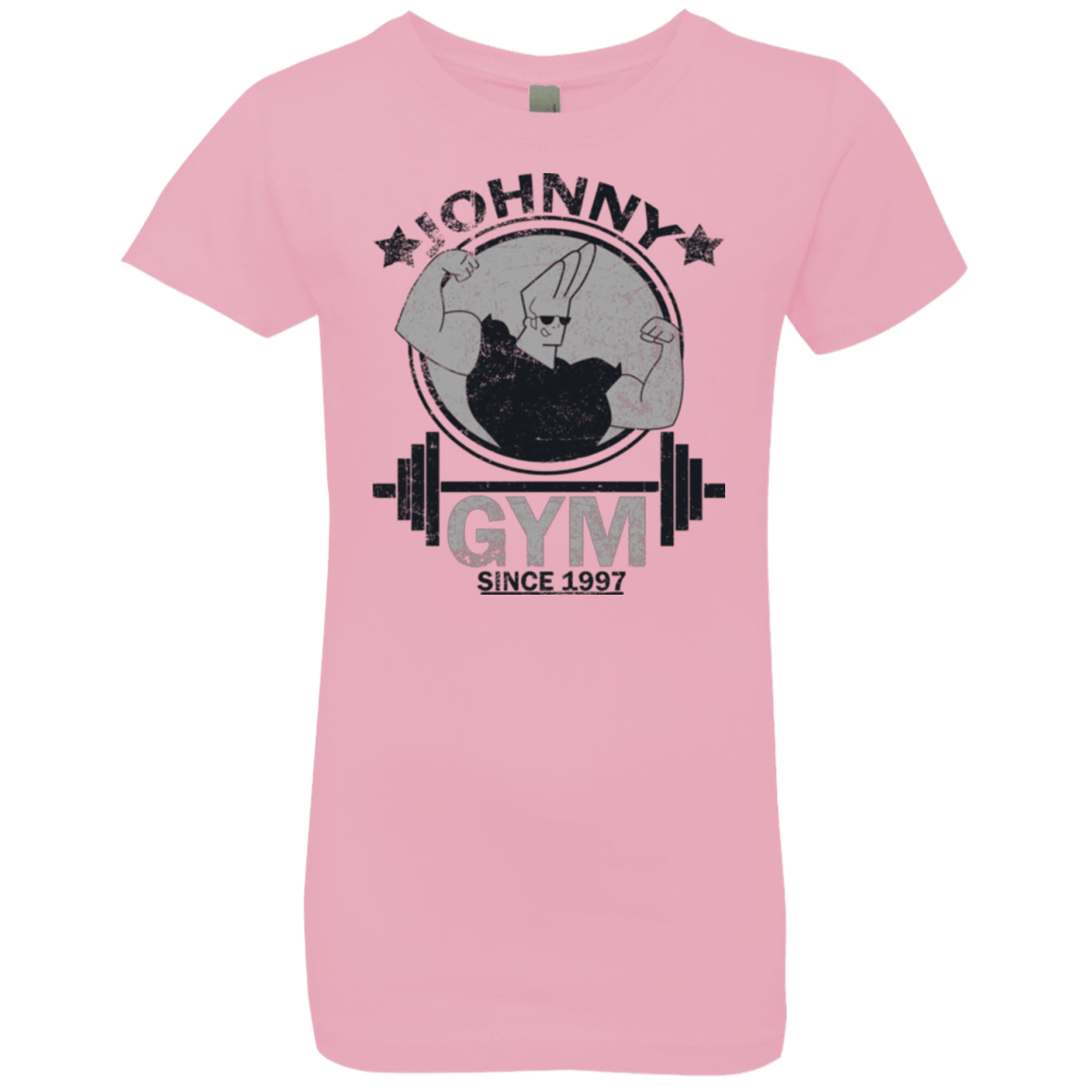 T-Shirts Light Pink / YXS Johnny Gym Girls Premium T-Shirt