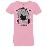 T-Shirts Light Pink / YXS Johnny Gym Girls Premium T-Shirt
