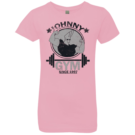 T-Shirts Light Pink / YXS Johnny Gym Girls Premium T-Shirt