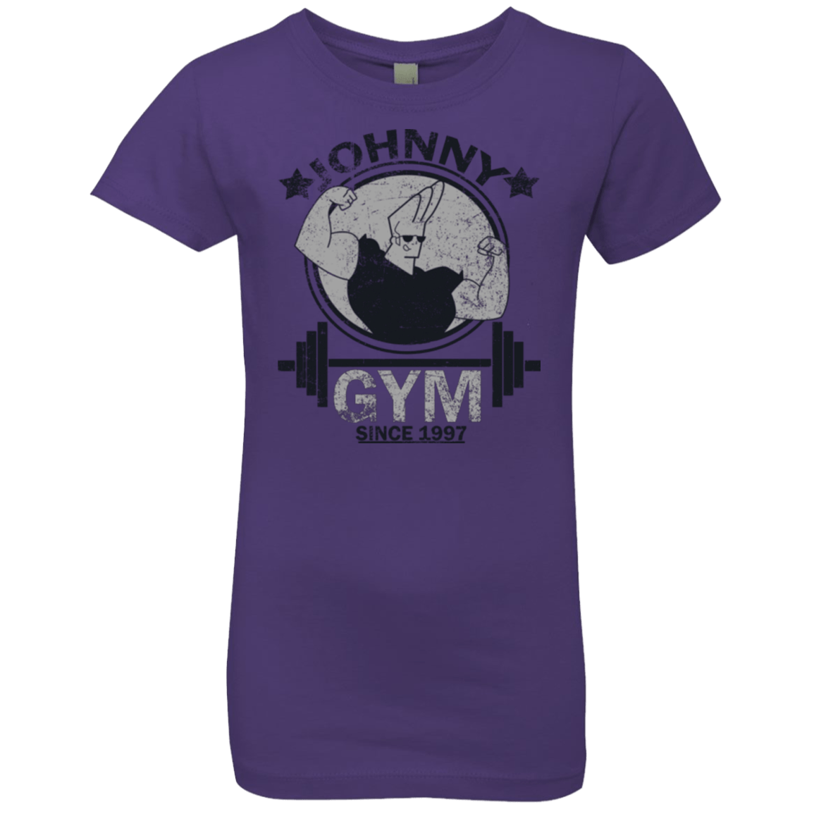 T-Shirts Purple Rush / YXS Johnny Gym Girls Premium T-Shirt