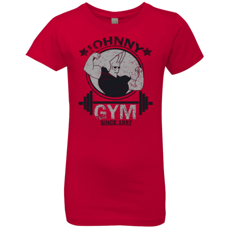T-Shirts Red / YXS Johnny Gym Girls Premium T-Shirt