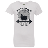 T-Shirts White / YXS Johnny Gym Girls Premium T-Shirt