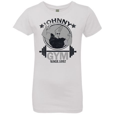 T-Shirts White / YXS Johnny Gym Girls Premium T-Shirt