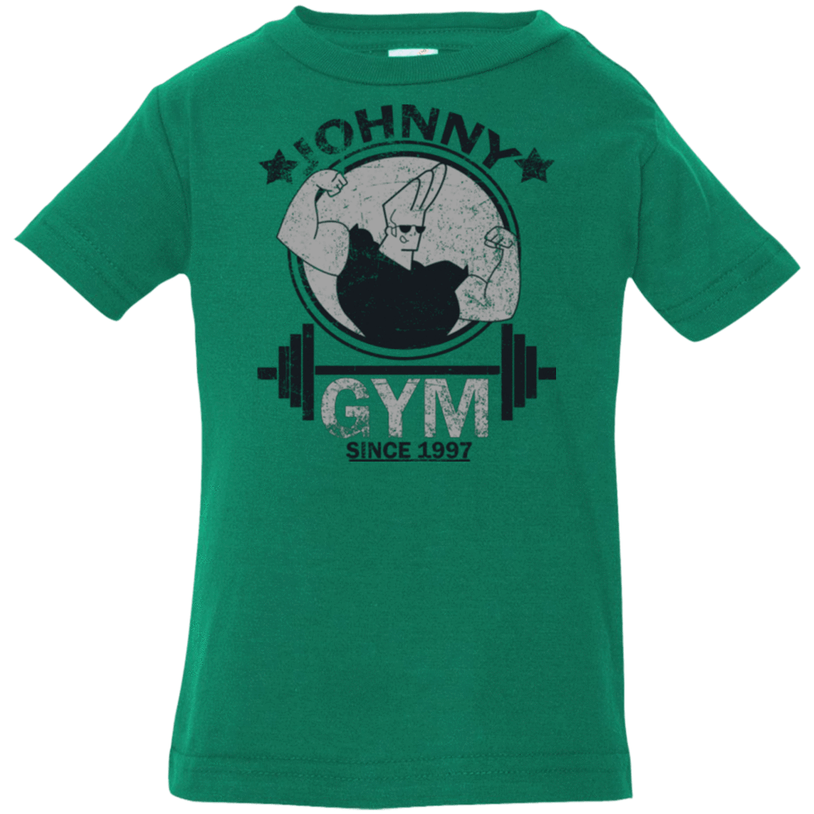T-Shirts Kelly / 6 Months Johnny Gym Infant Premium T-Shirt