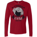 T-Shirts Cardinal / Small Johnny Gym Men's Premium Long Sleeve