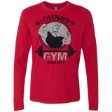 T-Shirts Red / Small Johnny Gym Men's Premium Long Sleeve