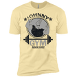 T-Shirts Banana Cream / X-Small Johnny Gym Men's Premium T-Shirt