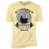 T-Shirts Banana Cream / X-Small Johnny Gym Men's Premium T-Shirt