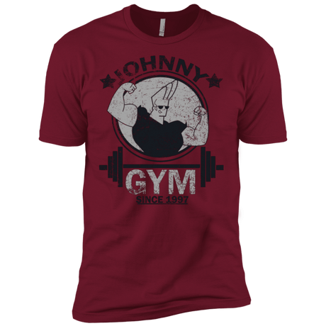T-Shirts Cardinal / X-Small Johnny Gym Men's Premium T-Shirt