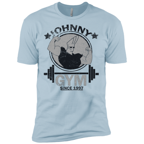 T-Shirts Light Blue / X-Small Johnny Gym Men's Premium T-Shirt
