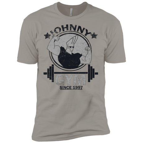 T-Shirts Light Grey / X-Small Johnny Gym Men's Premium T-Shirt
