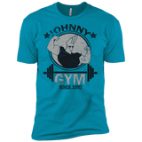 T-Shirts Turquoise / X-Small Johnny Gym Men's Premium T-Shirt