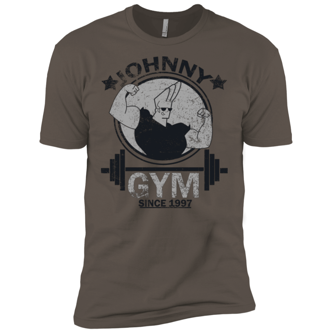 T-Shirts Warm Grey / X-Small Johnny Gym Men's Premium T-Shirt