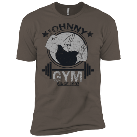 T-Shirts Warm Grey / X-Small Johnny Gym Men's Premium T-Shirt