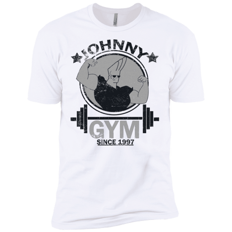 T-Shirts White / X-Small Johnny Gym Men's Premium T-Shirt