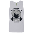 T-Shirts Heather Grey / Small Johnny Gym Men's Premium Tank Top