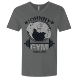T-Shirts Heavy Metal / X-Small Johnny Gym Men's Premium V-Neck