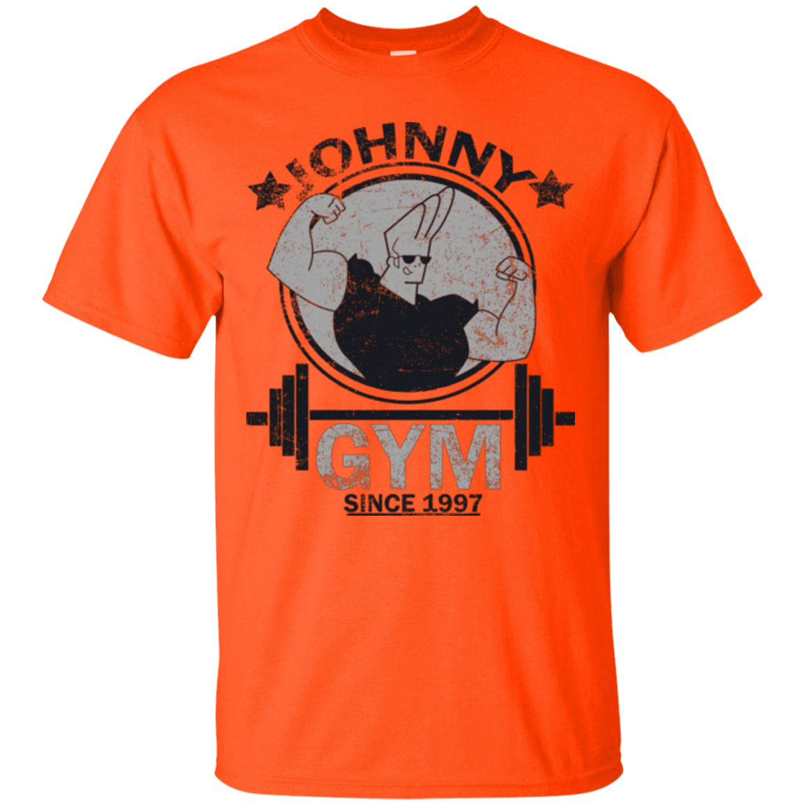 T-Shirts Orange / Small Johnny Gym T-Shirt