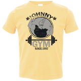 T-Shirts Butter / 2T Johnny Gym Toddler Premium T-Shirt