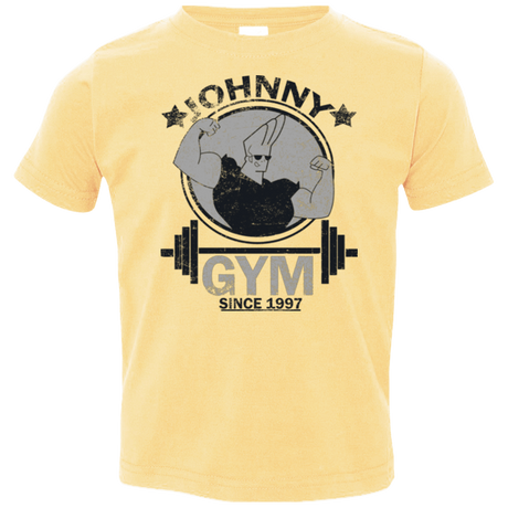 T-Shirts Butter / 2T Johnny Gym Toddler Premium T-Shirt