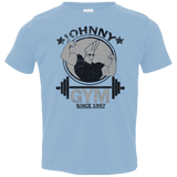 T-Shirts Light Blue / 2T Johnny Gym Toddler Premium T-Shirt