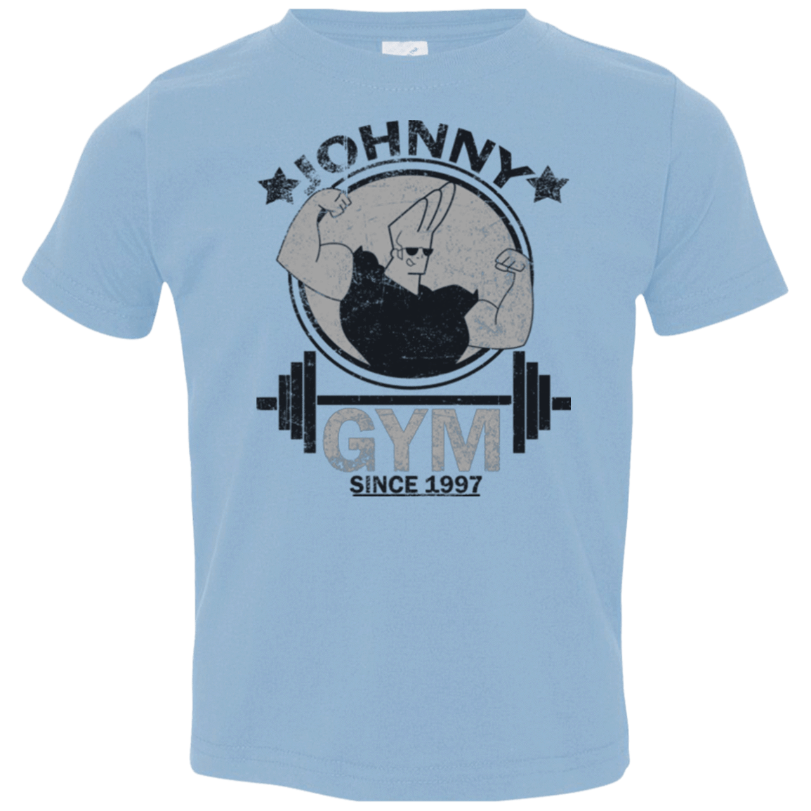 T-Shirts Light Blue / 2T Johnny Gym Toddler Premium T-Shirt