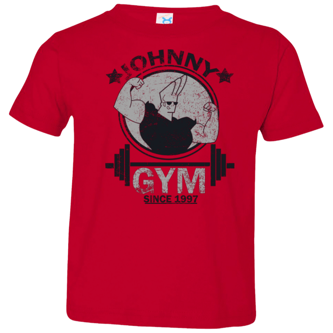 T-Shirts Red / 2T Johnny Gym Toddler Premium T-Shirt
