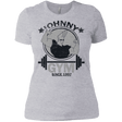 T-Shirts Heather Grey / X-Small Johnny Gym Women's Premium T-Shirt