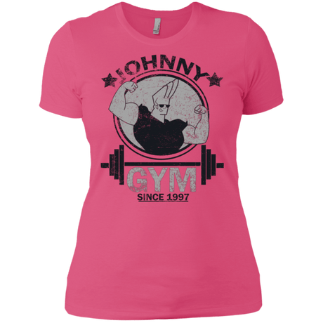 T-Shirts Hot Pink / X-Small Johnny Gym Women's Premium T-Shirt