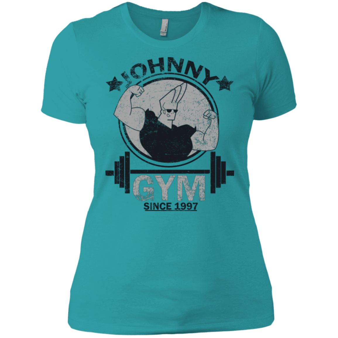 T-Shirts Tahiti Blue / X-Small Johnny Gym Women's Premium T-Shirt
