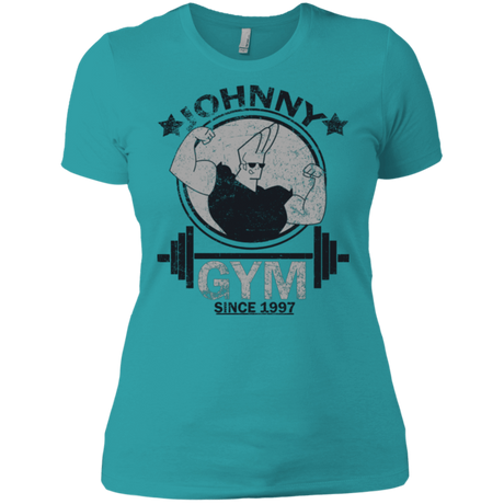 T-Shirts Tahiti Blue / X-Small Johnny Gym Women's Premium T-Shirt