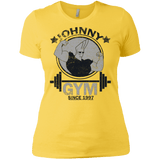 T-Shirts Vibrant Yellow / X-Small Johnny Gym Women's Premium T-Shirt