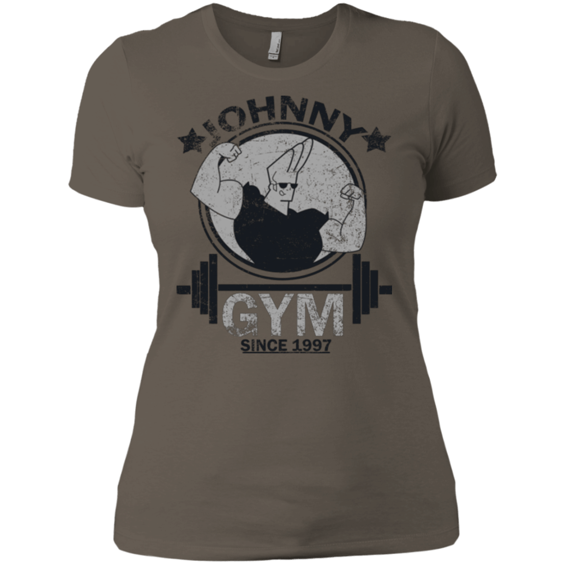 T-Shirts Warm Grey / X-Small Johnny Gym Women's Premium T-Shirt