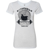T-Shirts Heather White / Small Johnny Gym Women's Triblend T-Shirt