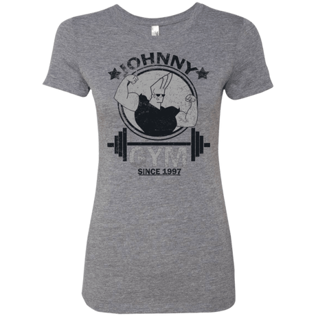 T-Shirts Premium Heather / Small Johnny Gym Women's Triblend T-Shirt