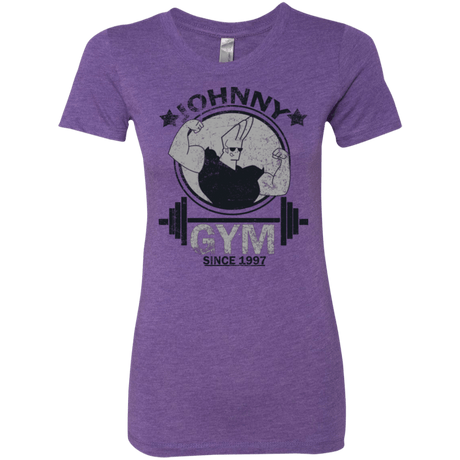 T-Shirts Purple Rush / Small Johnny Gym Women's Triblend T-Shirt