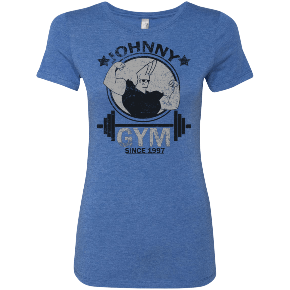T-Shirts Vintage Royal / Small Johnny Gym Women's Triblend T-Shirt
