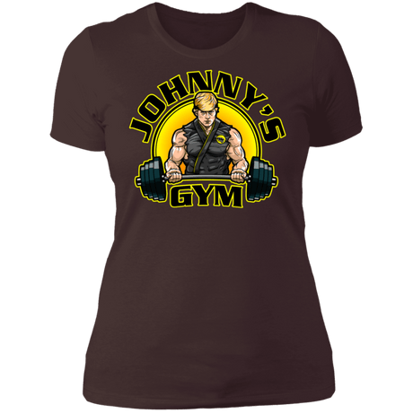 T-Shirts Dark Chocolate / S Johnny's Gym Women's Premium T-Shirt