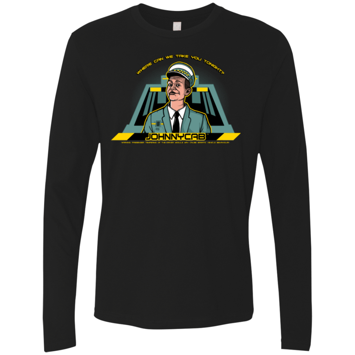 T-Shirts Black / Small Johnnycab Men's Premium Long Sleeve